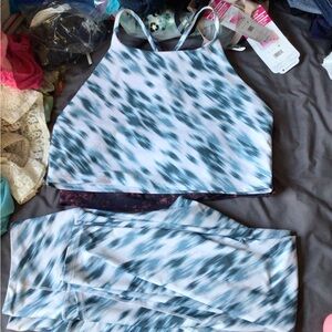 Old Navy POWERSOFT Active Set top XXL high rise leggings tall XL
